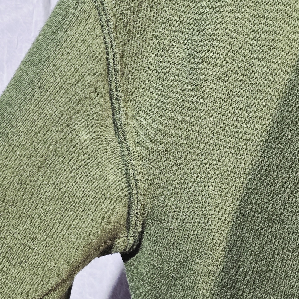 Quiksilver Men's Olive Hoodie - Picture 5 of 5